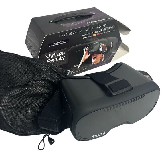 Dream Vision VR Headset w/ Audio & 360 Video for Smartphones - Picture 1 of 7